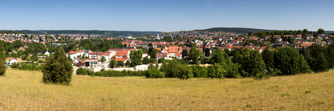 Bild Panoramablick auf Herbrechtingen
