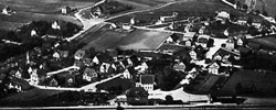 Luftbild Eselsburg um 1930