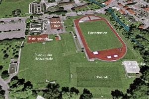 Luftbild Sportgelände